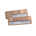 Großhandel benutzerdefinierte Logo -Personalname Badge Metal Nametags/Hotel Mitarbeiter Name Tag Pin